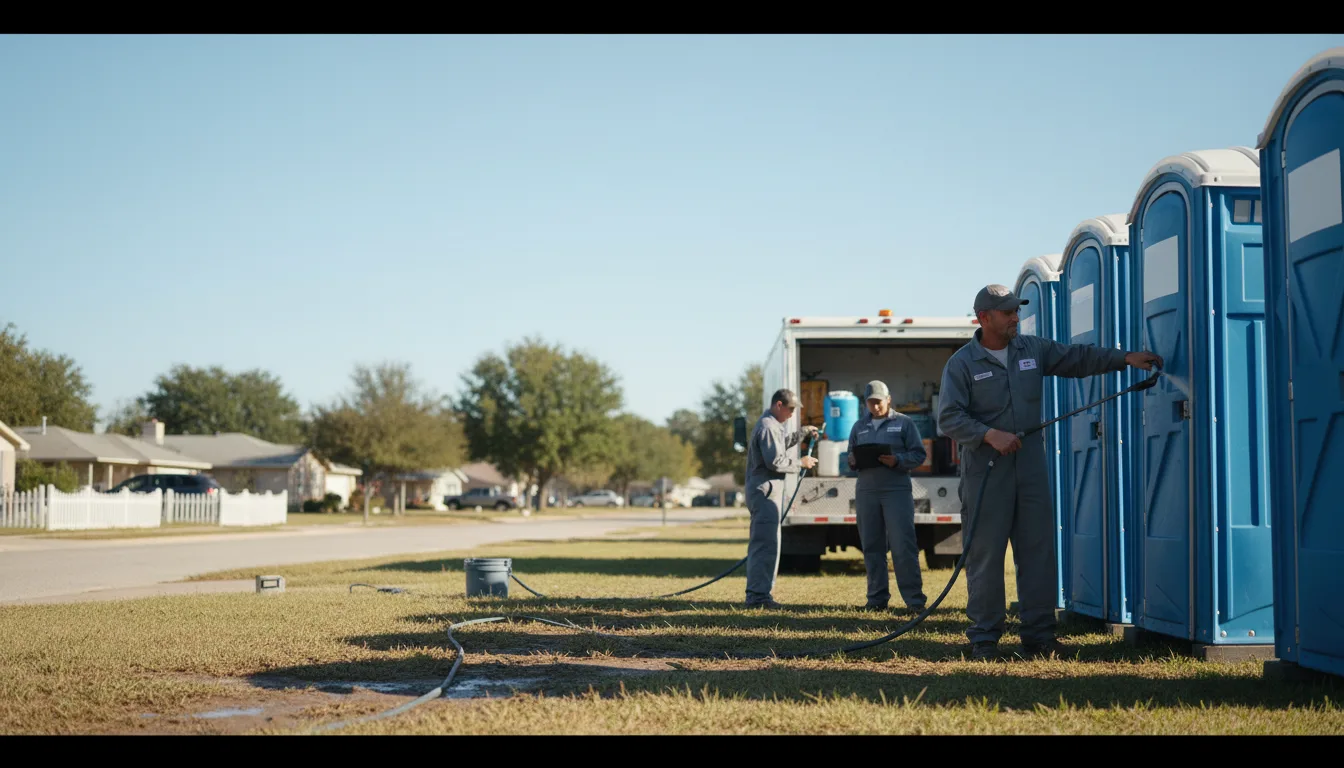 Long-Term Portable Toilet Rental in Windthorst, TX near me